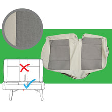 Load image into Gallery viewer, VW Transporter T6 & T5.1 OEM Genuine Original Austin Titan Grey Front & Rear Seat Covers Replacements for seat re-trims repairs