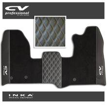 Load image into Gallery viewer, Ford Transit Custom INKA Professional Tailored Carpet Mat Black MY-12-23 (Choice of 7 Colours) - CV Professional Embroidery