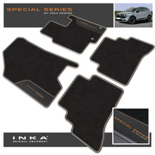 Load image into Gallery viewer, Kia Sportage PHEV Car Mats (Front & Rear Set) with Premium Carpet & OEM Leatherette Fits MY 2022 Onwards