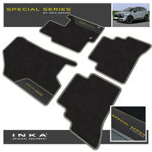 Load image into Gallery viewer, Kia Sportage PHEV Car Mats (Front & Rear Set) with Premium Carpet & OEM Leatherette Fits MY 2022 Onwards