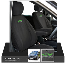Load image into Gallery viewer, W447 Mercedes Benz Vito V-Class INKA Front 1+1 Tailored Waterproof Seat Covers Black MY-15-20 - CV Professional Embroidery