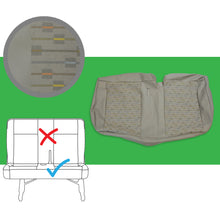 Load image into Gallery viewer, VW Transporter T6 & T5.1 OEM Genuine Original PLACE Moonrock Grey front & rear seat covers replacements for seat re-trims repairs