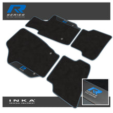 Load image into Gallery viewer, VW Polo Car Mats (Front & Rear Set) with Premium Carpet & OEM Leatherette Fits MY2018 Onwards