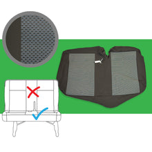 Load image into Gallery viewer, VW Transporter T6 & T5.1 OEM Genuine Original Simora Titanium Black front & rear seat covers replacements for seat re-trims repairs