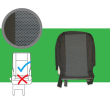 Load image into Gallery viewer, VW Transporter T6 & T5.1 OEM Genuine Original Simora Titanium Black front & rear seat covers replacements for seat re-trims repairs