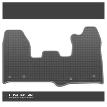 Load image into Gallery viewer, Ford Transit Custom MK1 INKA Tailored Rubber Mat Black MY-12-23 (Choice of 7 Colours)