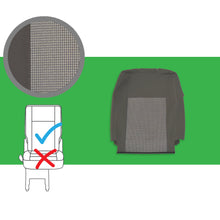 Load image into Gallery viewer, VW Transporter T5 OEM genuine original Timo & Anthracite Front & Rear Seat Covers replacements for seat re-trims repairs