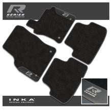 Load image into Gallery viewer, VW Golf MK7 Car Mats (Front & Rear Set) with Premium Carpet & OEM Leatherette, Fits MY13 to MY19