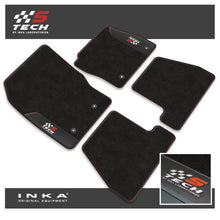 Load image into Gallery viewer, Ford Focus MK3 Car Mats (Front & Rear Set) S Tech with Premium Carpet & OEM Leatherette, Fits MY15 to MY18
