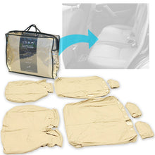 Load image into Gallery viewer, Land Rover Freelander 2 L359 INKA Rear Waterproof Seat Covers Almond MY06-15