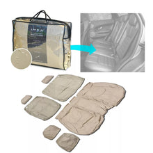 Load image into Gallery viewer, Range Rover Evoque L538 MK1 Rear 2+1 Waterproof Seat Covers Almond MY 10-15 - 5DOOR