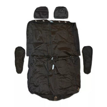 Load image into Gallery viewer, Mercedes Benz Vito V Class W639 2nd & 3rd Row Double Waterproof Seat Cover Black