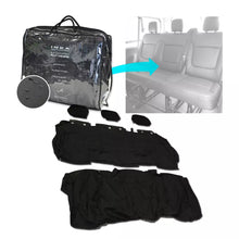 Load image into Gallery viewer, Fiat Talento 3rd Row Triple Bench Tailored Waterproof Seat Covers Black MY 16-20