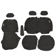Load image into Gallery viewer, Fiat Talento Front 1+2 Fully Tailored Waterproof Seat Covers Black MY 16-20 - Split Base & Solid Backrest