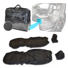 Load image into Gallery viewer, Range Rover Evoque 3 Door MK1 L538 Tailored Waterproof Front Pair Seat Covers Black MY 11-18