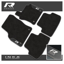 Load image into Gallery viewer, VW Golf MK7 Car Mats (Front & Rear Set) with Premium Carpet & OEM Leatherette, Fits MY13 to MY19