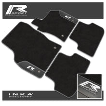 Load image into Gallery viewer, Audi A3 Tailored Car Mats (Front & Rear Set) with Premium Carpet & OEM Leatherette Fits MY 2020 Onwards