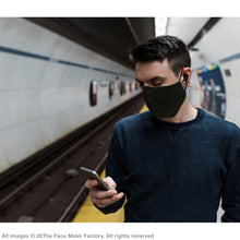 Load image into Gallery viewer, INKA Adult Protective Face Mask Covering Mouth Nose Protection Washable Reusable Breathable Shield Anti Smoke Pollution Outdoor Bike Motorcycle Sport BLACK UK