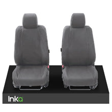 Load image into Gallery viewer, Nissan Qashqai Front Pair Fully Tailored Waterproof Seat Covers MY13-20 Black & Grey