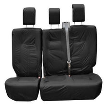 Load image into Gallery viewer, Land Rover Discovery 4 Rear 60/40 Split Tailored Waterproof Seat Covers Black MY05-10