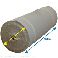 Load image into Gallery viewer, INKA Scrim Foam 3mm 6mm 10mm Car Padding Trimming Upholstery 1.5m Roll Width