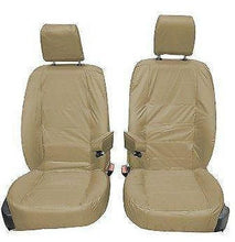 Load image into Gallery viewer, Land Rover Discovery 4 Front Pair Fully Tailored Waterproof Seat Covers Almond L319 MY-10-16
