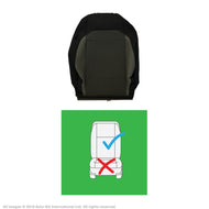 VW Amarok OEM Genuine Original Palladium Titanium Black Front & Rear Seat Covers replacements for seat re-trims repairs