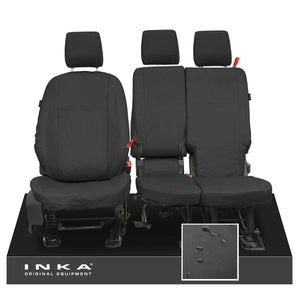 Ford Transit Connect MK2 INKA Front 1+2 Tailored Waterproof Seat Covers Set Black MY-2013-2024