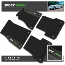 Load image into Gallery viewer, Audi A6 Tailored Car Mats (Front &amp; Rear Set) with Premium Carpet &amp; OEM Leatherette Fits MY 2011-2019
