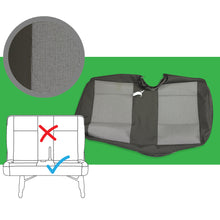 Load image into Gallery viewer, VW Transporter T6 &amp; T5.1 OEM genuine original Austin Titanium Black Front &amp; Rear Seat Covers replacements for seat re-trims repairs
