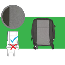 Load image into Gallery viewer, VW Transporter T6 &amp; T5.1 OEM genuine original Austin Titanium Black Front &amp; Rear Seat Covers replacements for seat re-trims repairs
