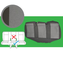 Load image into Gallery viewer, VW Transporter T6 &amp; T5.1 OEM genuine original Austin Titanium Black Front &amp; Rear Seat Covers replacements for seat re-trims repairs
