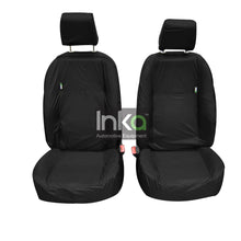 Load image into Gallery viewer, Land Rover Discovery Sport L550 3rd Row Jump Seats Rear Tailored Waterproof Seat Covers Black MY2014 onwards  ( 7 Seater Variant)
