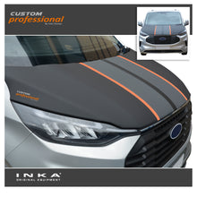 Load image into Gallery viewer, The All New Ford Transit Custom INKA Custom Professional Bonnet Cover Stone Chip Protector ( Choice of 3 Colours )
