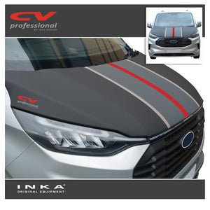 The All New Ford Transit Custom INKA CV Professional Bonnet Cover Stone Chip Protector ( Choice of 3 Colours )