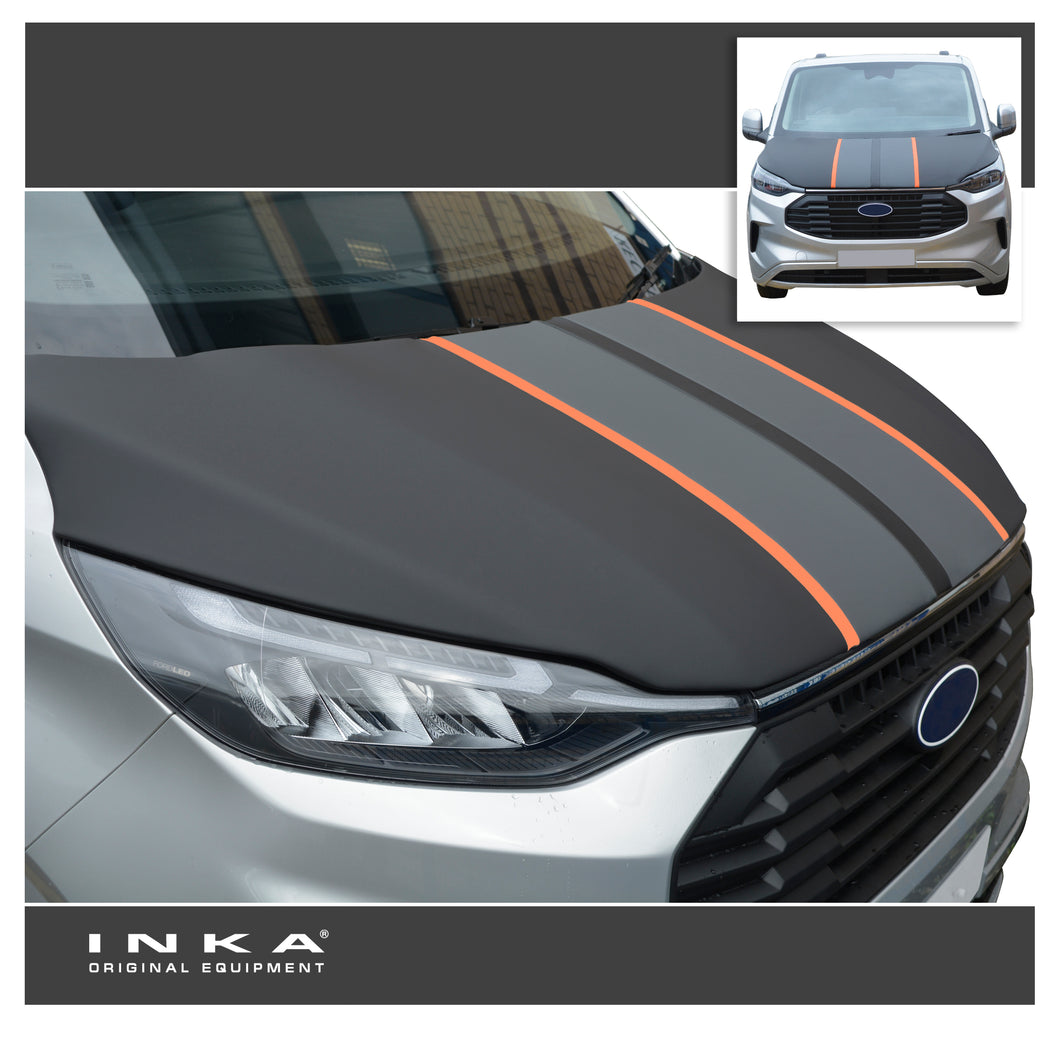 The All New Ford Transit Custom INKA Bonnet Cover Stone Chip Protector (Choice of 3 Colours)