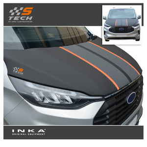 The All New Ford Transit Custom INKA S-TECH Bonnet Cover Stone Chip Protector ( Choice of 3 Colours )