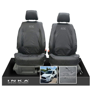 Ford Transit Connect MK3 Front 1+1 INKA Tailored Waterproof Seat Covers Set Grey MY2024 Onwards