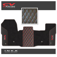 Ford Transit MK8/MK9 MY14 to Present Tailored Carpet Mat Black Fits All Derivatives Incl Jumbo - CV Racing Embroidery