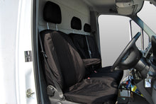 Load image into Gallery viewer, Mercedes Benz Sprinter Front Set 1+2 INKA Tailored Waterproof Seat Covers Black MY06-18
