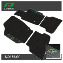 Load image into Gallery viewer, VW Polo Car Mats (Front &amp; Rear Set) with Premium Carpet &amp; OEM Leatherette,  Fits MY09 to MY18
