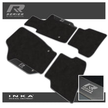 Load image into Gallery viewer, VW Polo Car Mats (Front &amp; Rear Set) with Premium Carpet &amp; OEM Leatherette,  Fits MY09 to MY18
