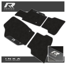 Load image into Gallery viewer, VW Polo Car Mats (Front &amp; Rear Set) with Premium Carpet &amp; OEM Leatherette,  Fits MY09 to MY18
