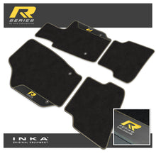 Load image into Gallery viewer, VW Polo Car Mats (Front &amp; Rear Set) with Premium Carpet &amp; OEM Leatherette,  Fits MY09 to MY18
