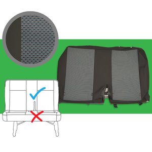 VW Transporter T6 & T5.1 OEM Genuine Original Simora Titanium Black front & rear seat covers replacements for seat re-trims repairs