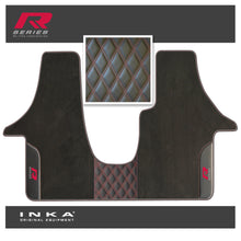 Load image into Gallery viewer, Volkswagen VW Transporter T6 &amp; T6.1 Panel Van &amp; Kombi Bentley Leatherette Front Carpet Floor Mat-MY19 to Present (No Fixings)
