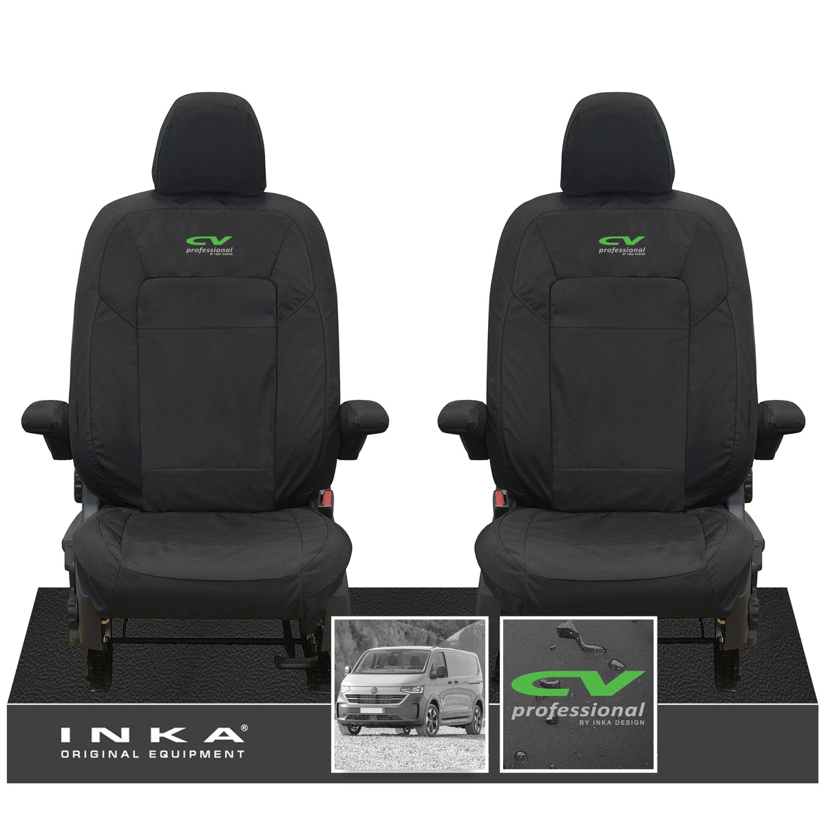 New VW Transporter T7 Panel Van INKA Front Set Tailored Waterproof Sea ...
