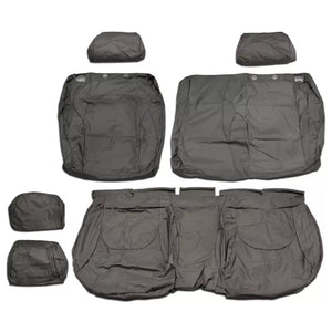 Range Rover Evoque L538 MK1 Rear 2+1 Waterproof Seat Covers Grey MY 10-15