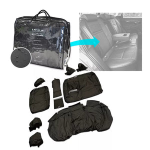 Range Rover Evoque L538 MK1 Rear 2+1 Waterproof Seat Covers Black MY 10-15