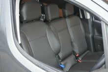 Load image into Gallery viewer, Citroen Berlingo MK2 Front Tailored Seat Covers Black OEM Vinyl Leatherette MY 08-18
